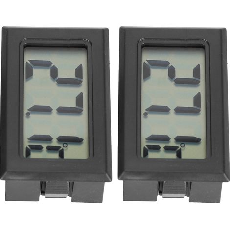 Lot de 2 thermomètres numériques pour aquarium avec sonde (1/5)