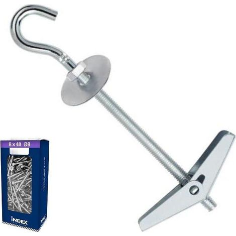DUVER box palomilla con muelle gancho metrica m-5 , 0CAJA