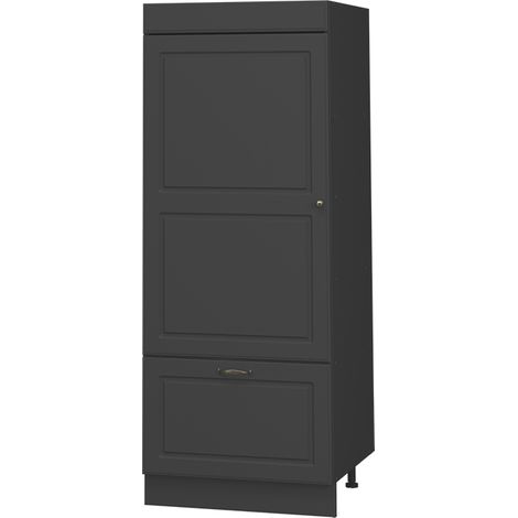 Armario despensa de cocina Fame-Line, Antracita-Oro Landhaus/Antracita, 60 cm, Vicco (1/5)