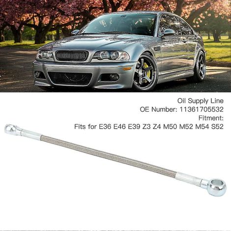Ölzuleitung für den Motor, Kraftstoffzuleitung, Turbolader-Ölzuleitung für BMW E36 E46 E39 Z3 Z4 M50 M52 M54 S52-- (1/5)