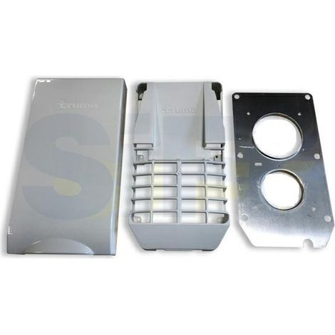 Set camino boiler serie 2/3 bianco puro RAL9010
