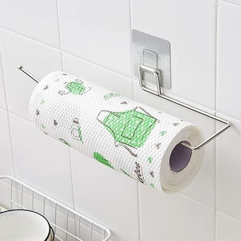 Kitchen Toilet Paper Holder Hanging Bathroom Roll Holder