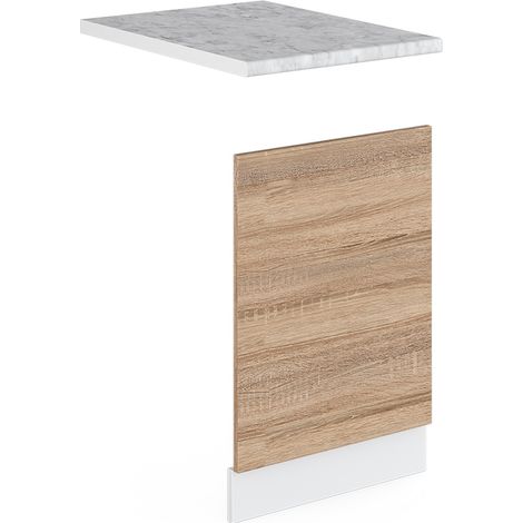 Pannello frontale R-Line, Sonoma, 45 cm , PL Marmo, Vicco