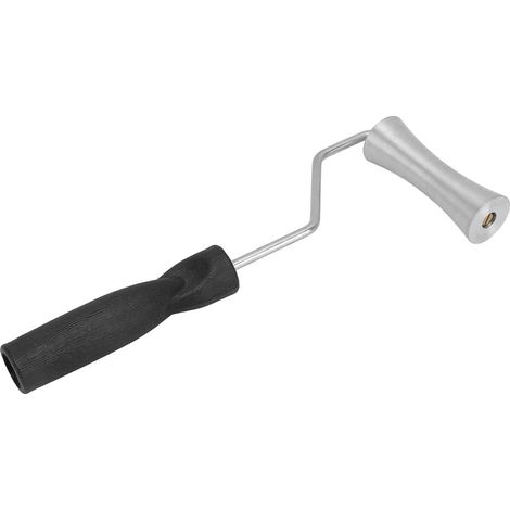 Rouleau concave en alliage d'aluminium et fibre de verre pour débullage domestique, diamètre 90 mm avec manche (1/5)