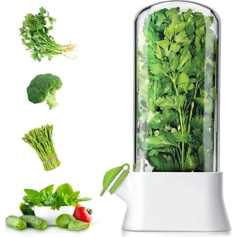 Recipiente hermético de 1 litro para almacenar alimentos, ideal para la cocina y el frigorífico, con tapa a prueba de fugas. (1/5)