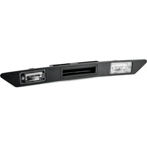 Feu de plaque LED - Lot de 2 - ABS Noir - Éclairage Hayon - Compatible A3 A4 A6 Q7 - Réf 8P48275743FZ (1/5)