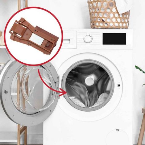 Sécurité De Porte - Contacteur De Sécurité Pour Lave-Vaisselle - Détection Fermeture Porte - Montage Rapide - 1 Pièce (1/4)