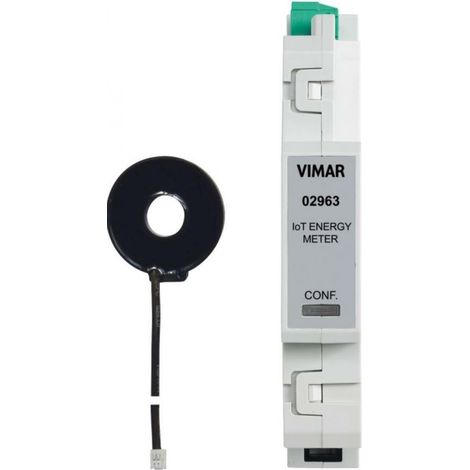 Vimar energy meter connesso iot monofase 02963 (1/4)