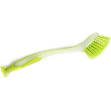 Brosse nettoyage multi-surfaces verte – Poils résistants pour carrelage et sols
