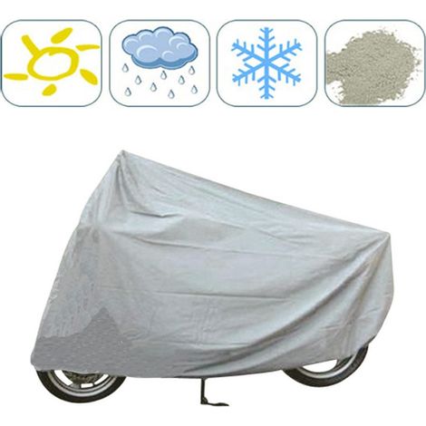 Housse Moto Moto Scooter Vélo Imperméable 185x97cm Housse Universelle