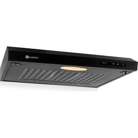 UW60BL Dunstabzugshaube 60 cm Abzug Unterbau LED-Kochflächenbeleuchtung 210 m³/h (1/5)