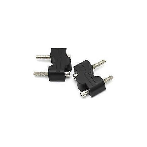 Motorrad-Lenkererhöhung 30 mm Drag Clamp Verlängerungsadapter für ER6N ER6F ER-6N Ninja650 2012-2016 Z650 2017