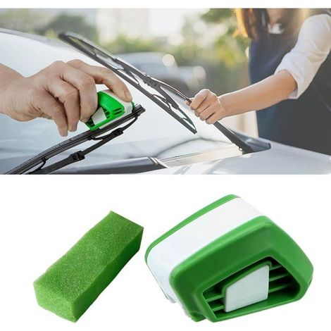 Outil Réparation Essuie-Glace Voiture Régénérateur de Lame ABS Portable avec Éponge Universel - Réutilisable (1/5)