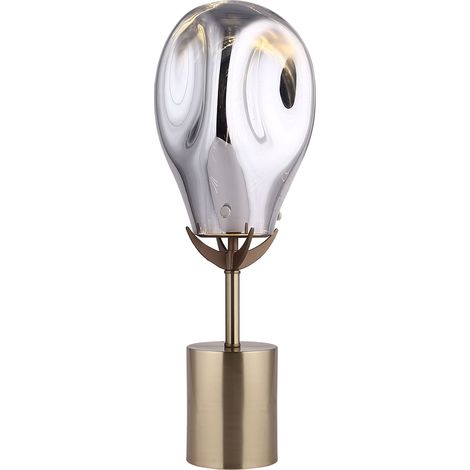 Tischlampe Lumineca Panist 23x60 cm Grau