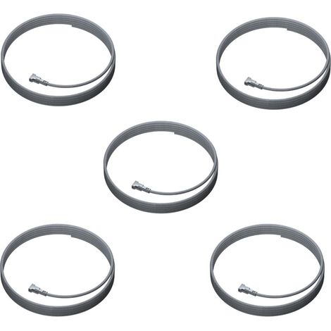 Pack de 5 câbles acier Twister 200cm - Accrochage Tableau Artiteq - longueur : 200 cm - conditionnement : pack de 5 (1/5)