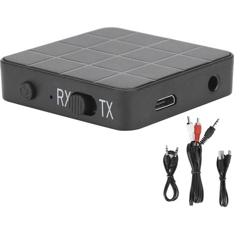 Émetteur Récepteur Audio Bluetooth 5.0 2 en 1 Sans Fil Adaptateur 3.5mm pour Voiture et Casque (1/5)