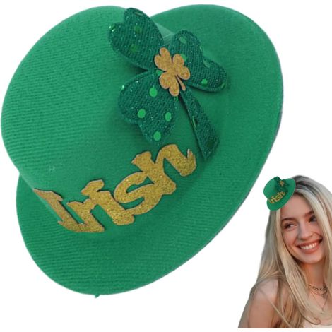 Fermagli per capelli da donna per il giorno di San Patrizio, un grazioso accessorio per capelli. (1/5)