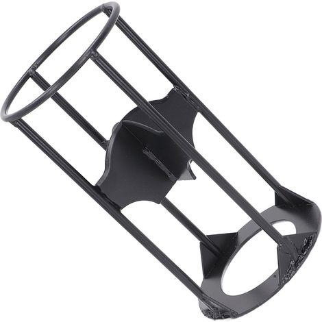 Schwerlast-Holzspalter aus Eisen, manueller Anzündholzspalter, multifunktionaler Anzündholzspalter, schwarz (1/5)