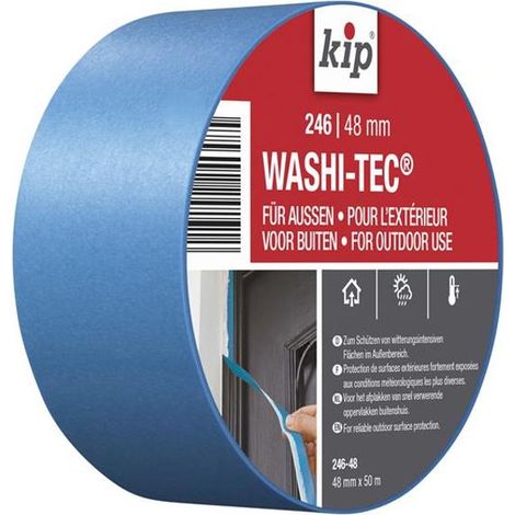 Kip Premium Outdoor Washi-Tec Masking Tape 246 - 48mm x 50m (1/4)