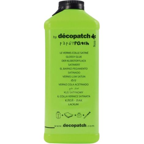 Vernis Colle - Décopatch - PP600 - 600G - Non toxique - Finition brillante