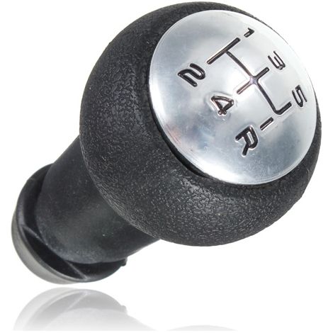 MANUAL SPEED LEVER KNOB Chrome PR PEUGEOT 106 206 306 406 107 207 307 407 (1/4)