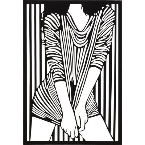 Panneau mural tendance 40 x 1,3 x 60 cm (1/5)