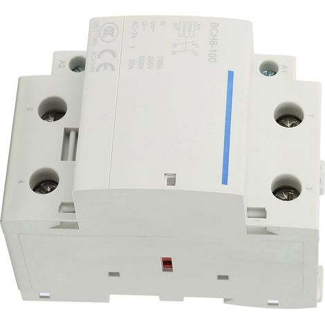 24/230V 50/60HZ Haushalts-Wechselstromschütz 2P/2NO 100A Modulares Schütz (230V) (1/5)