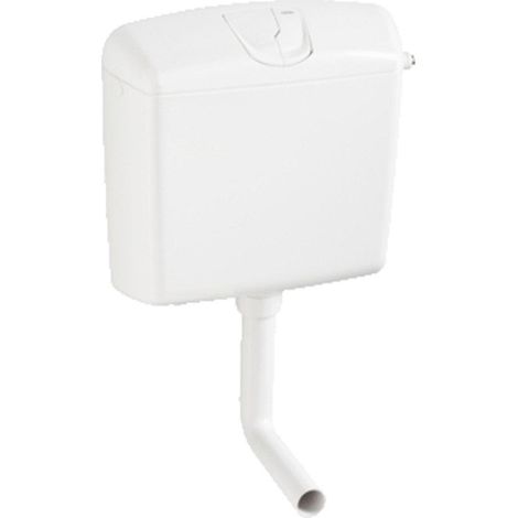 Wisa 1036 Réservoir WC suspendu bas duaflush blanc (1/5)