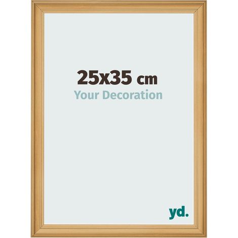 yd. - Cadre photo 25x35 - De Pin Grain de Bois - MDF - Lazio (1/5)