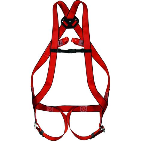 Harnais de sécurité. Fermeture sternale: sangle polyester et fermoir plastique. Taille unique Norme CE EN361