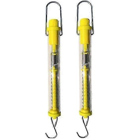 Balance à ressort, lot de 2, balance à ressort de couple, balance à ressort de force en newtons, balance à ressort en plastique, balance à ressort 5 N/500 g (1/3)