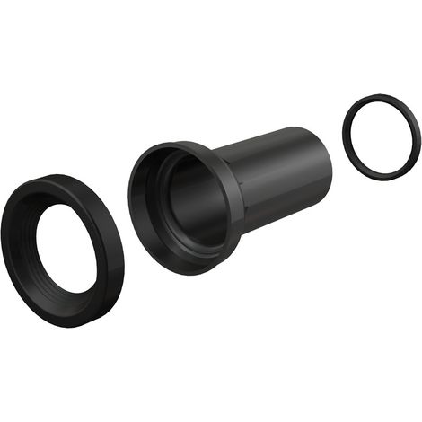 Tuyau d'évacuation M902 - 200 × 133 × 133 mm - Avec joints - Pour WC suspendus - Durable et fiable (1/2)