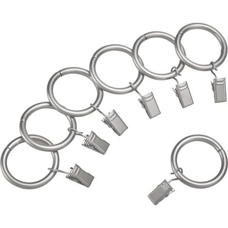 7-Pack Curtain Accessories Curtain Clip Hook Curtain Ring Hook Clip (1/4)