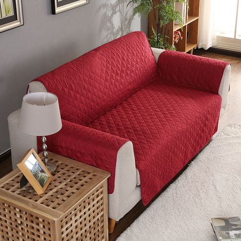 Housse de protection amovible, imperméable et anti-poussière pour canapé (pour canapé 3 places) (1/5)