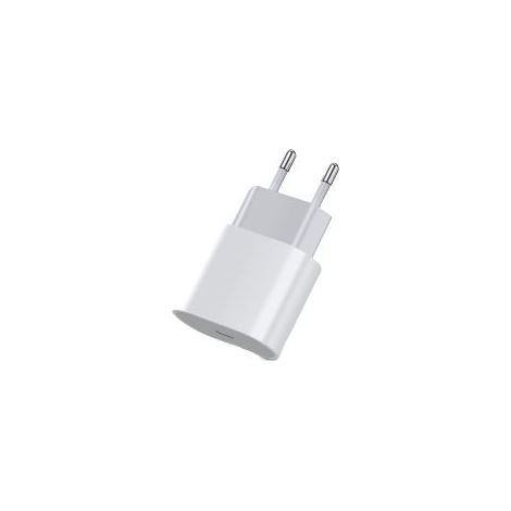 TAISHENGDA 20W PD Schnellladegerät USB-C Netzteil mit EU-Stecker, kompatibel mit iPhone 17 Xs, Weiß (1/5)