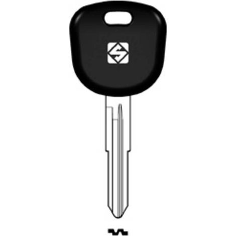 2 x SILCA KIA3RTE CHIAVE TRANSPONDER VUOTA OTTONE