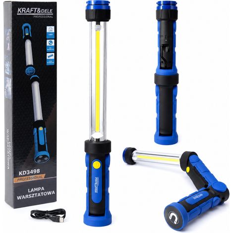 Linterna de taller USB-C con doble LED, 1200 lúmenes Kraft&Dele (1/5)