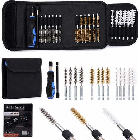 ENSEMBLE DE BROSSES DE NETTOYAGE POUR SIÈGE D'INJECTEUR KD10058 (1/5)