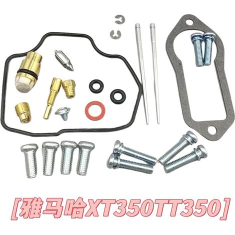Kit de réparation de carburateur pour moto Yamaha XT350 TT350 (1985-2000)
