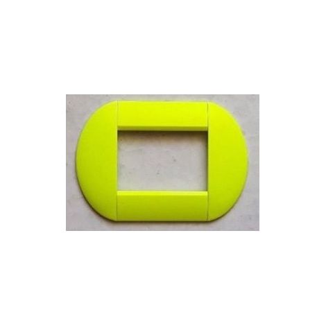Trade Shop - PLATTE PLATTEN PLATTEN KOMPATIBEL MIT LIVING INTERNATIONAL LIGHT BOWLED BTICINO - FLUOGELB