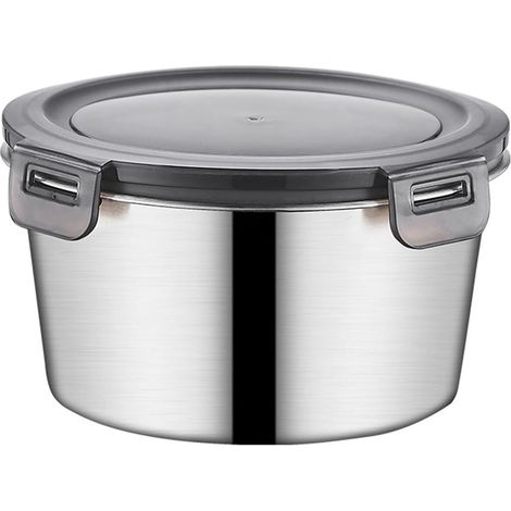 Boîte de conservation alimentaire spacieuse NUEAYMS en acier (1/5)