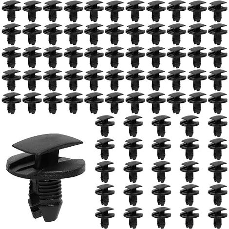 Clips de Fixation Parechocs,Rivet en Plastique Attaches Voiture,Garde-Boue Rivets Clips de Retenue Compatible avec Jumpy Berlingo C3 C4 C5 C6 (1/5)