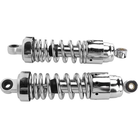 270-mm-Motorrad-Hinterradstoßdämpfer (Ersatzteile). Einbau des Motorrad-Stoßdämpfers. (1/5)