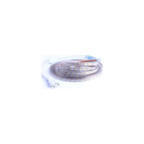 1m Ruban à LED - blanc chaud,Bande de 5050 SMD 60 Leds/m,rétro-éclairage lumineux,220V 230V strip,IP65 étanche,DIY décoration para la cuisine,la chambre à coucher,Noël (1/5)