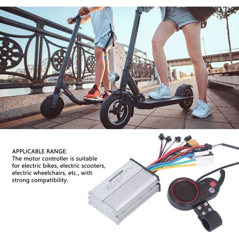 Contrôleur intelligent de vitesse pour moteur sans balais DC48V pour vélo électrique et scooter, 350 W, 20 A (1/5)