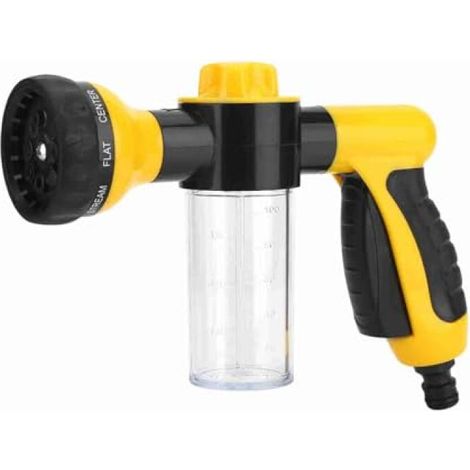 Lave-Auto Multifonctionnel à Haute Pression Pistolet à Eau à Mousse pour Lavage de Machine ou Jardin Pistolet de Pulvérisateur nettoyant Voiture