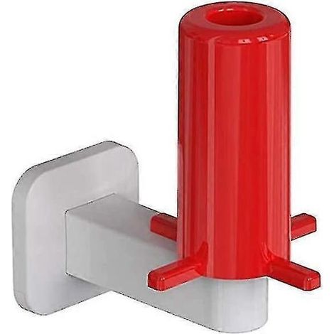 Porte-rouleau de papier essuie-tout, support pour rouleau de cuisine, accessoires de cuisine (blanc et rouge) (1 pièce) (1/5)