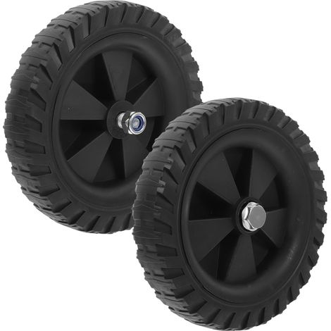 Roue De Compresseur D'Air Roues De Compresseurs 2 Pièces Pièces De Rechange Silencieuses Compatibilité Universelle Installation Facile Pour Mobilité Fluide Du Compresseur (1/5)