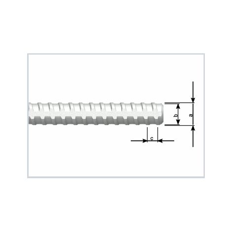 Tirante roscado B15 L=1000 - SL S00118