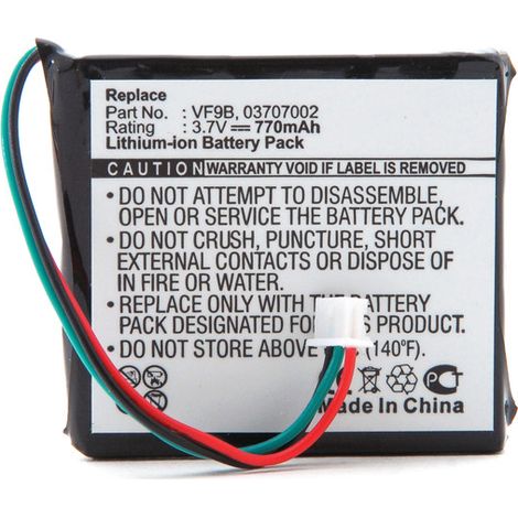 NX - Batterie GPS 3.7V 770mAh - AHL03707002VF9BAHL03706001VF9 (1/3)